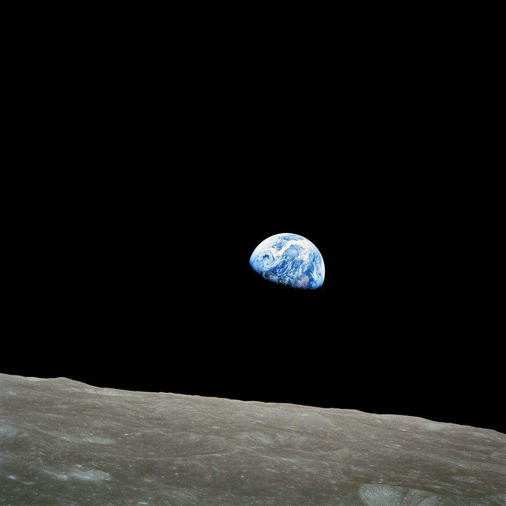 Earthrise by Apollo 8 (NASA)