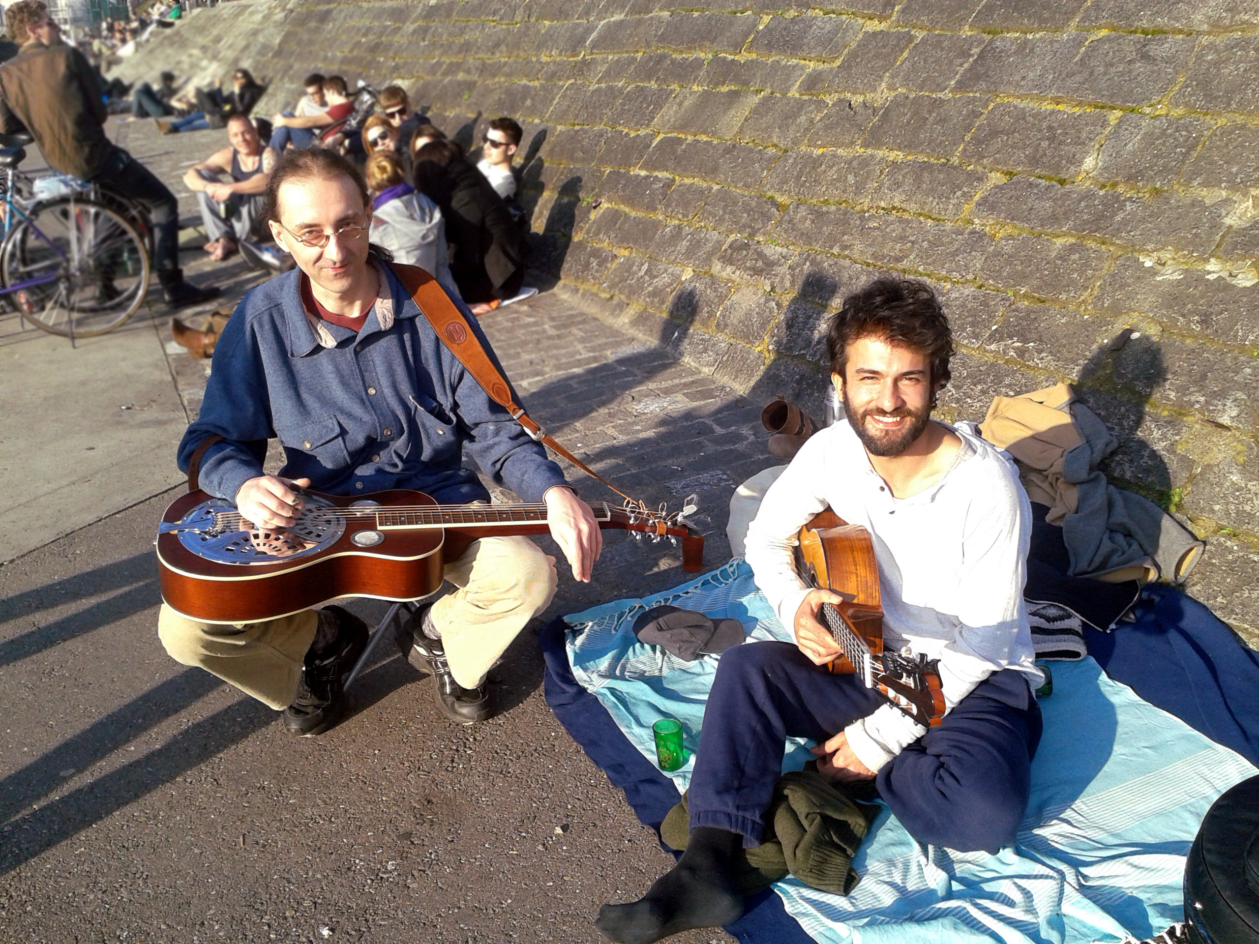 Erste Outdoor Session 2014 mit Amir
