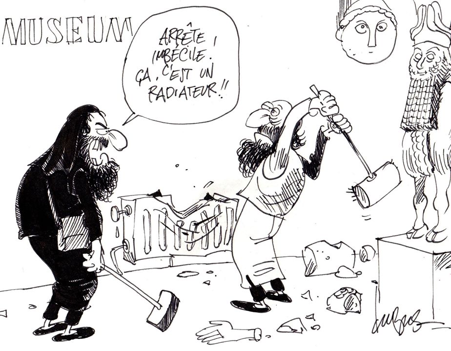 Der Islamische Staat zerstört Kulturgüter.