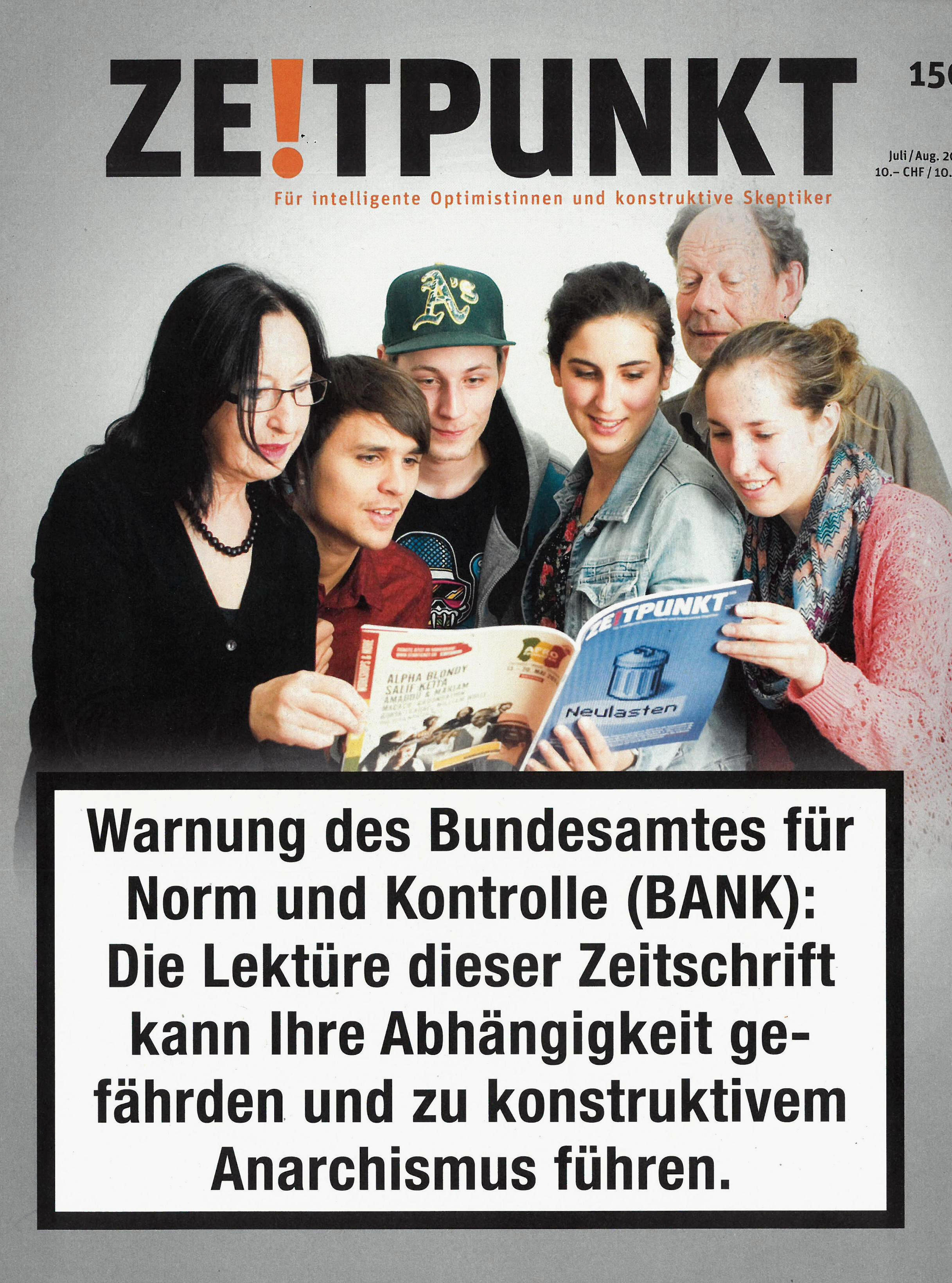 Zeitpunkt Werbung